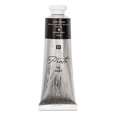 PRATO - RI olejová barva Prato 60 ml, Ivory Black