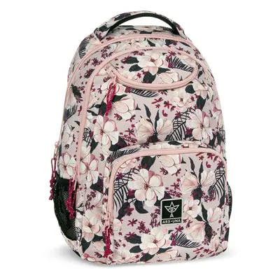 ARS UNA - Batoh 504 Flowery Pink