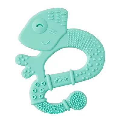 CHICCO - Kousátko silikonové Super Soft Chameleon modrý 2m+