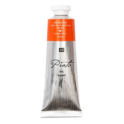 JUNIOR - RI olejová farba Prato 60 ml, Orange red