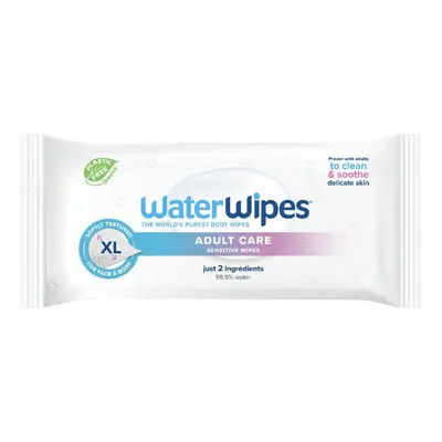 WATERWIPES - Ubrousky vlhčené Adults bez obsahu plastů 30 ks