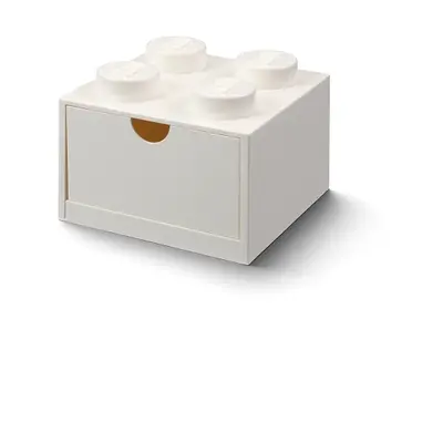 LEGO STORAGE - stolní box 4 se zásuvkou - bílá