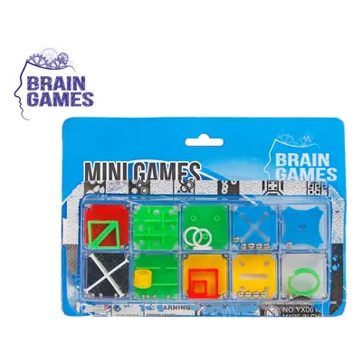 MIKRO TRADING - Brain Games sada hlavolamů 10ks na kartě