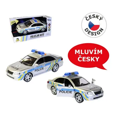 MADE - Policejní auto s českým hlasem, 24 cm