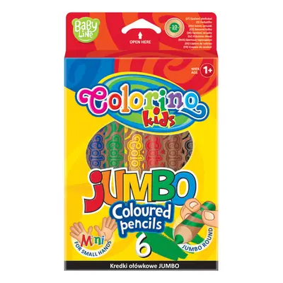 PATIO - Colorino pastelky Jumbo SMALL HANDS 6 barev