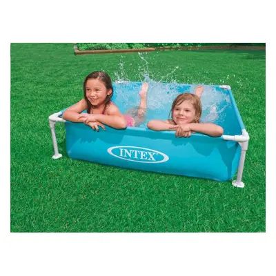 INTEX 57173 Frame Mini modrý 122x122x30 cm