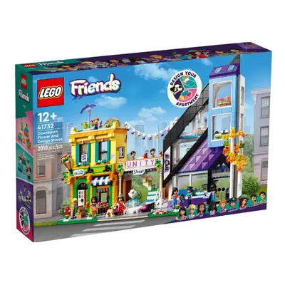 LEGO Friends 41732 Květinářství a design studio v centru města