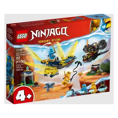 LEGO NINJAGO 71798 Nya a Arin - bitva na hřbetě dračího mláděte