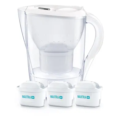 Filtrační konvice Brita Marella 2,4 l + 3x MX Pro PO 2024 bílá