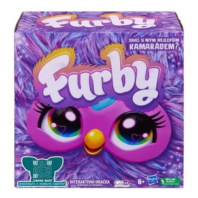 Hasbro FurReal Furby CZ verze Fialový F6743