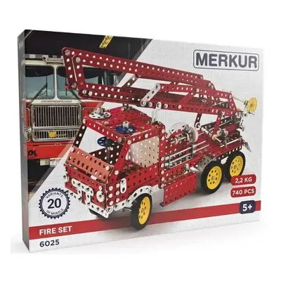 Merkur 6025 Fire Set 740 dílů