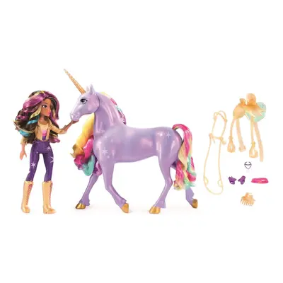 Spin Master Unicorn Academy Světelný Jednorožec Wildstar & Sophia 24 cm