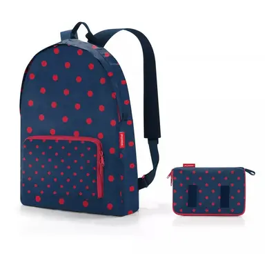 Skládací batoh Reisenthel Mini Maxi Rucksack Mixed dots red