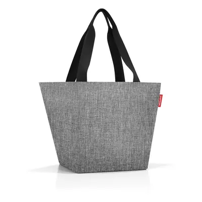 Nákupní taška přes rameno Reisenthel Shopper M Twist silver