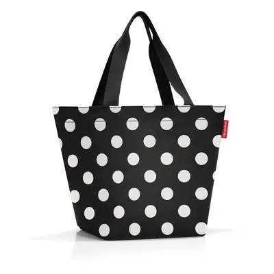 Nákupní taška přes rameno Reisenthel Shopper M Dots white