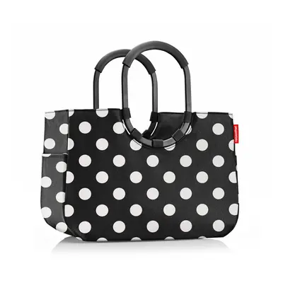 Nákupní taška Reisenthel Loopshopper L Frame Dots white