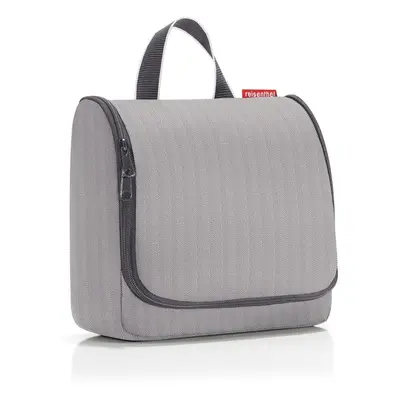 Toaletní taštička Reisenthel Toiletbag Herringbone grey