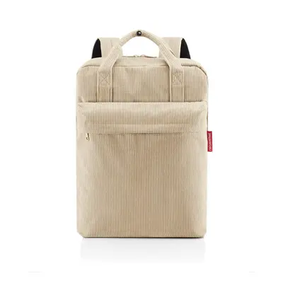 Batoh Reisenthel Allday backpack M Cord sand