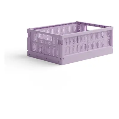 Skládací přepravka midi Made Crate - lilac