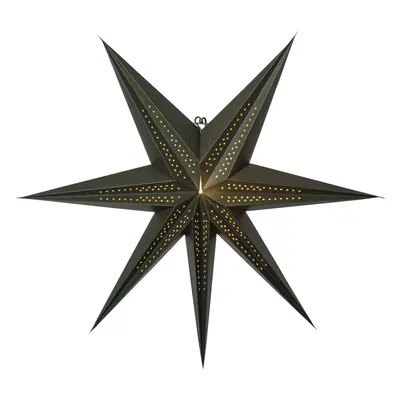 Vánoční papírová hvězda průměr 60 cm Star Trading Point - zelená