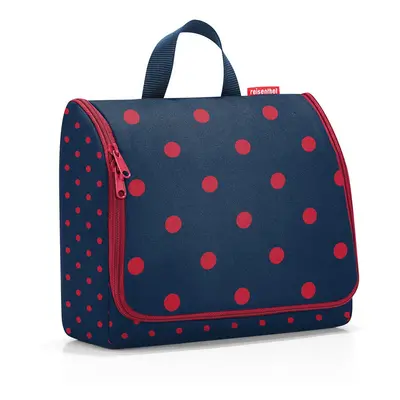 Toaletní taštička Reisenthel Toiletbag XL Mixed dots red