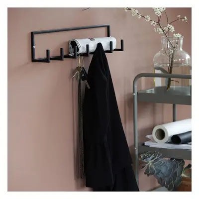 Věšák na kabáty 60 cm RACK House Doctor - černý