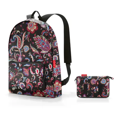 Skládací batoh Risenthel Mini Maxi Rucksack Paisley black