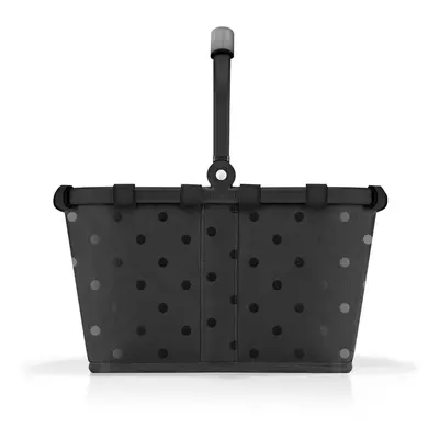 Košík Reisenthel Carrybag XS Frame Glossy dots black