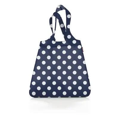 Skládací taška Mini Maxi Shopper Dots white dark blue