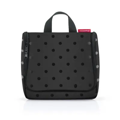 Toaletní taštička Reisenthel Toiletbag Glossy dots black