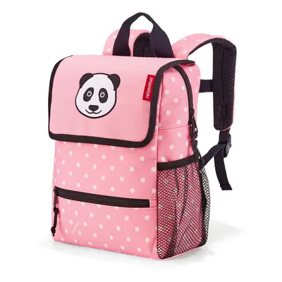 Dětský batoh Reisenthel Backpack kids Panda dots pink