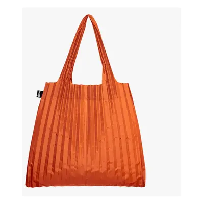 Nákupní taška přes rameno LOQI PLEATED Orange