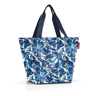 Nákupní taška přes rameno Reisenthel Shopper M Flora blue