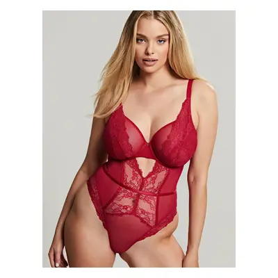 Dámské svůdné body Selena 10625 Rubínová - Panache Barva: rubínová