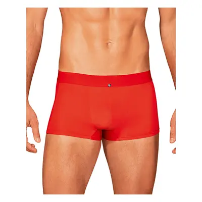 Pánské boxerky Boldero boxer shorts red - Obsessive Barva: červená