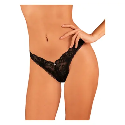 Elegantní tanga Donna Dream thong - Obsessive Barva: černá