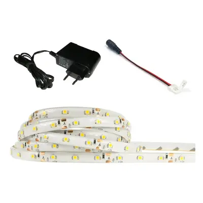 ECOLIGHT LED pásek - SMD 2835 - 1m - 60LED/m - 4,8W/m - IP20 - studená bílá