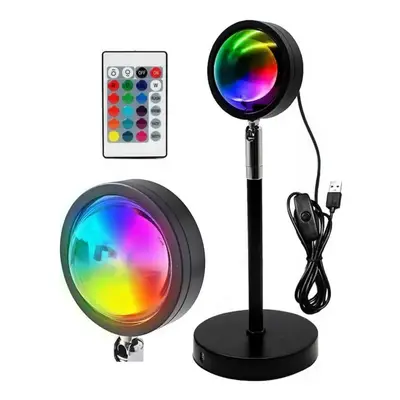 DexXer Vícebarevná LED lampa s dálkovým ovládáním - RGB