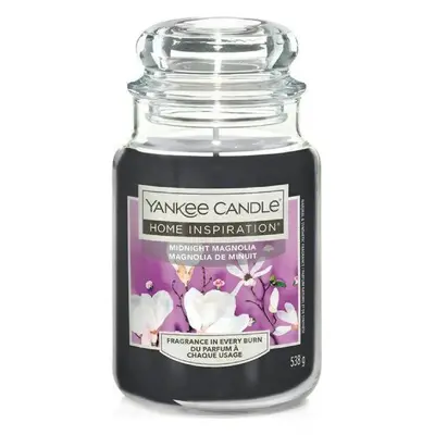 Yankee Candle vonná svíčka Classic ve skle velká Midnight Magnolia 538 g