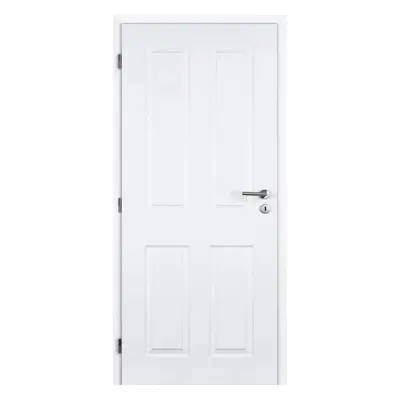 Doornite Odysseus Interiérové dveře 60 L, 646 × 1983 mm, lakované, levé, bílé, plné