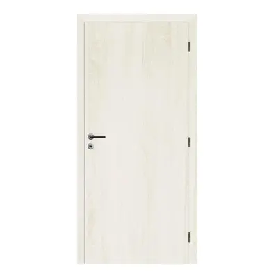 Solodoor Interiérové dveře 60 P, 650 × 1985 mm, fólie, pravé, Andorra white, plné