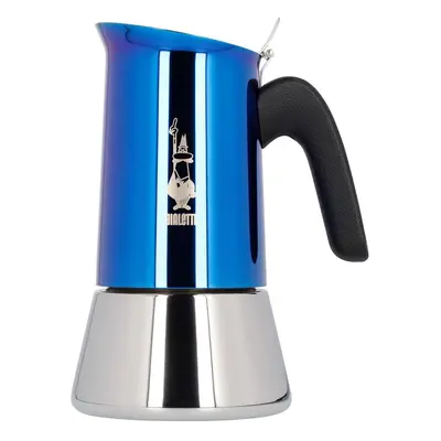 Bialetti New Venus 6 šálků - nerezová moka konvice - modrá