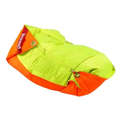 BeanBag Sedací pytel 189x140 duo fluo orange - fluo limet