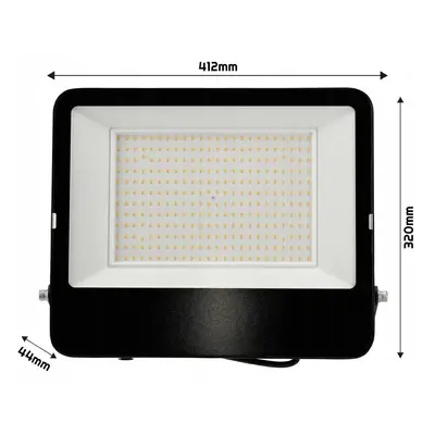 BERGE LED reflektor HEROS - 200W - IP65 - neutrální bílá