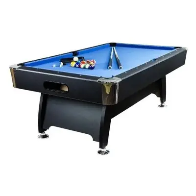 GamesPlanet® 8675 Kulečníkový stůl pool billiard kulečník s vybavením, 8 ft