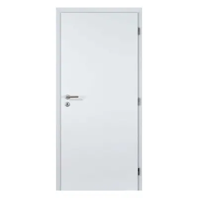 Doornite Basic Interiérové dveře 70 P, 746 × 1983 mm, lakované, pravé, bílé, plné