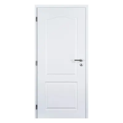 Doornite Claudius Interiérové dveře 60 L, 646 × 1983 mm, lakované, levé, bílé, plné