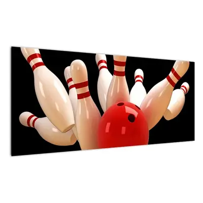 Bowling - obraz (100x40cm)