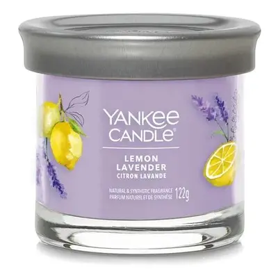 Yankee Candle vonná svíčka Signature Tumbler ve skle malá Lemon Lavender 122 g