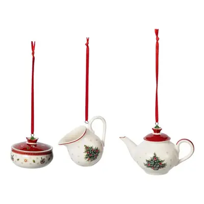 Toy's Delight Decoration Vánoční závěsná dekorace Kávový servis 3ks, Villeroy & Boch